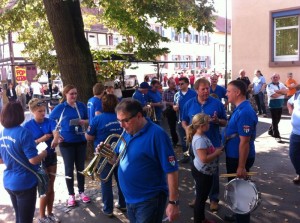 Warten auf die Eröffnungsrede