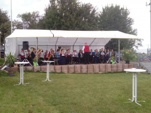 Auftritt bei Drumband & Musikkorps Wölfersheim